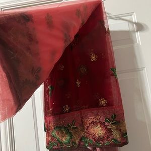 Two tone light weight Saree